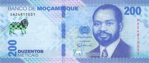 Mosambik p158a 200 Meticais 2024